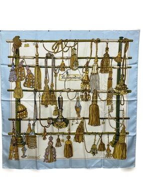 Authentic HERMES Silk Scarf Carre 90